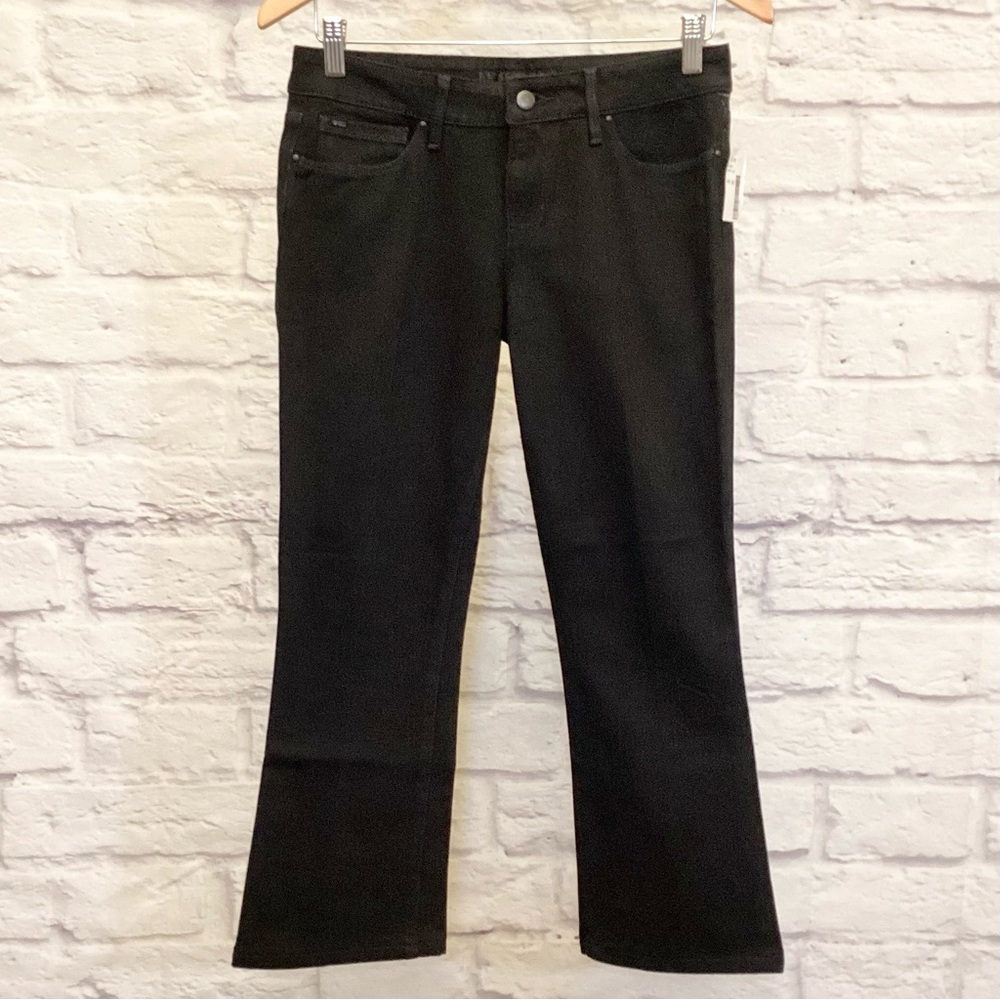 Joe’s Jeans X-Short 27 Honey NWT Women’s Black Jeans Hemmed 25.5” Inseam Bootcut